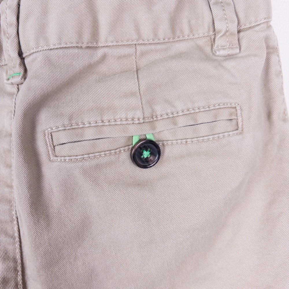 Boden Chino Shorts Kids 5Y Khaki Tan Adjustable Waist - Picture 4 of 10